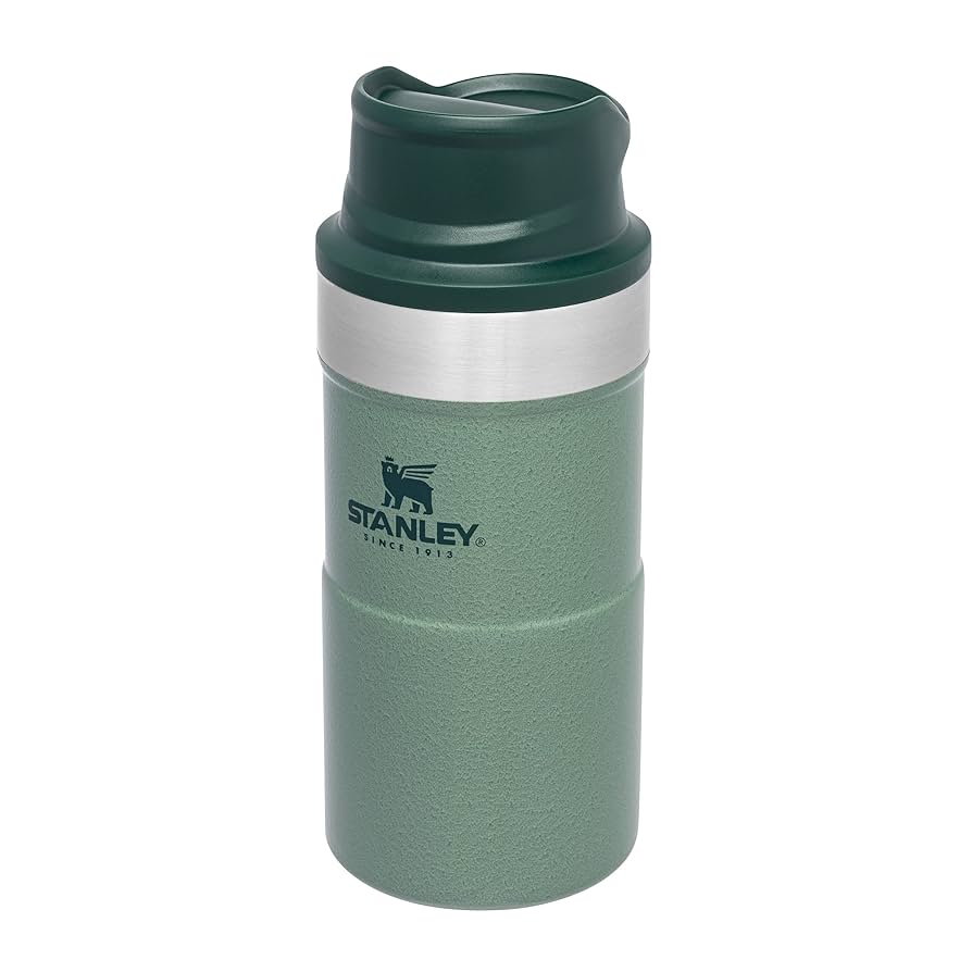 STANLEY Trigger Action Travel Mug 0.25L - Keeps Hot for 3